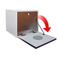thumbnail image 1 of Buro Flotante Recamara Mdf Recamara Ensamblado Vinil Cafe, 1 of 8