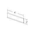 thumbnail image 2 of Azar 2" x 6" Plastic Adhesive-Back C-Channel Nameplates Clear 10/Pack 199607, 2 of 4