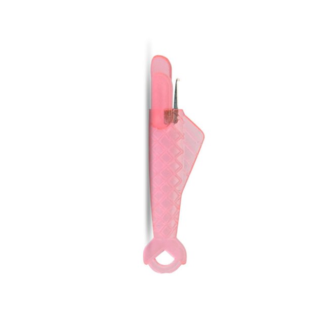 Advancent Enhebrador de agujas para manualidades, herramientas de enhebrado de alambre de punto de cruz, suministros de inserción de hilo hechos a mano, Artesanía Rosado 1 PC Advancent HA012325-04