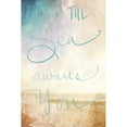 thumbnail image 3 of Bryant, Susan 13x18 Black Modern Framed Museum Art Print Titled - The Sea Awaits You, 3 of 5