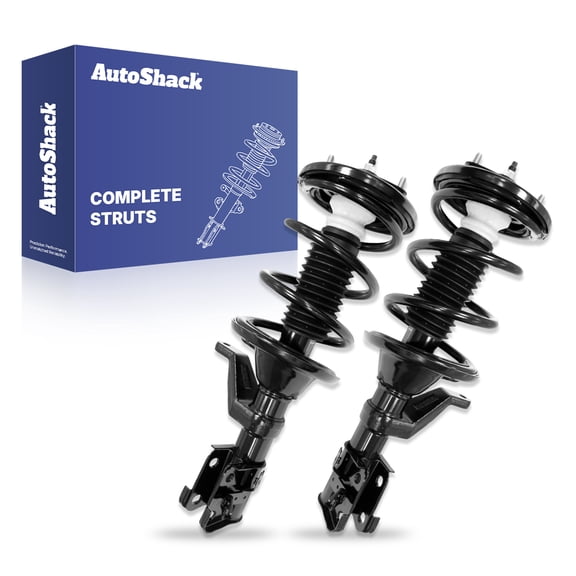 AutoShack Front Complete Strut & Coil Spring Assemblies - Driver and Passenger Side for Honda, CR-V 2002-2006, 4WD FWD L4 2.4L