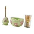 thumbnail image 4 of 4pcs matcha set matcha batchish y cerámica de cerámica japonesa herramientas de fabricación de té matcha batcheador bitter tope bowl con Estilo B, 4 of 9