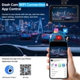 thumbnail image 3 of Cámara Dash Cam con WiFi frontal y trasera de 2,5 K con tarjeta de 64 GB, 3 of 9