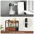 thumbnail image 6 of TYDIMOR 4 Drawers Vertical Dresser Bedroom Living Room Fabric Storage Tower Organizer, Rustic Brown, 6 of 7