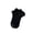 Black, variant on Ruffle Cotton Socks Women, Cute Ruffle Soft Breathable Absorbing-Moisture Ankle Daily Socks