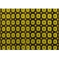 thumbnail image 1 of Ahgly Company Indoor Rectangle Abstract Yellow Modern Area Rugs, 6' x 9', 1 of 4