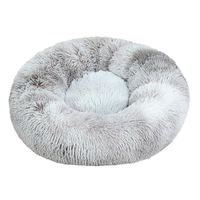 Xihbxyly Cómoda Cama para Mascotas, Forma Redonda para Acurrucarse, Relleno Suave para Aliviar Las Articulaciones, Base Impermeable, Acogedor Espacio para Dormir para Perros, Disponible En Varios Tam
