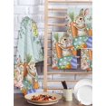 thumbnail image 2 of Easter Kitchen Dish Towels for Drying Dishes Set of 3, Spring Rabbit Tail Eggs Eucalyptus Leaves Wood Waffle Weave Microfiber Hand Tea Bathroom Towels Quick Dry & Absorbent Towel 15.7x23.6, 2 of 7