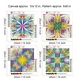 thumbnail image 2 of Ueasy 4 Pack 5D DIY Full Diamond Painting Kits Flower Drill Rhinestone Embroidery Cros, 2 of 8