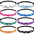 thumbnail image 1 of Paquete de 8 accesorios para el cabello de fútbol, ​​diadema deportiva elástica para niña, diadema de Yoga, diadema de competición para estudiantes, 1 of 5