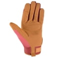 thumbnail image 2 of Wells Lamont 7039226 Womens Outdoor Work Gloves, Pink - Large - 1 Pair, 2 of 3
