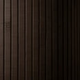thumbnail image 7 of 4 ft. Short Bamboo Wave Screen Room Divider in Dark Mocha with Rollup Design, 7 of 7