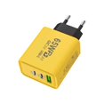 thumbnail image 2 of Ovzne Smartphone Fast Charging Plug Two Type C And One/Two USB Multi Port European Standard Charging Head On Clearance, 2 of 6
