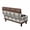 Aztec Tribal Geometric, variant on TSOVTHRID Black Golden Marble Print Stretch Ottoman Cover Rectangle Ottoman Slipcovers Furniture Protector Folding Storage Stool Furniture Protector Soft Slipcover with Elastic Bottom, M