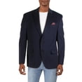 thumbnail image 1 of RALPH LAUREN Mens Navy Wool Blend Blazer Jacket 40S, 1 of 3