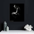 thumbnail image 4 of ARISTURING Black Wall Art - Woman Sexy Body Lines Fantasy Picture for Living Room Modern Wall Decoration for Bedroom - Stretched Canvas Prints Giclee Artwork, 16x20 inch, 4 of 4