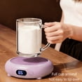 thumbnail image 5 of Shiogb Coffee Mug Warmer for Desk 3 Heating Setting, 2 In 1 Rechargeable Mug Warmer & Phone Charger, Timing Coffee Heater for Desk Home, 5 of 9