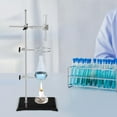 thumbnail image 3 of Modern Laboratory Stands Support Set, Lab Stand Support with Clamp, Lab Stand Set Laboratory Grade Metalware Set with Burette Clamp and Flask Ring Clamps, 3 of 9