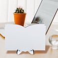 thumbnail image 2 of Photo Frame Blank Sublimation Products Canvas Blanks Wooden Home Accents Decor 2 Pcs White, 2 of 6