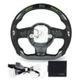 thumbnail image 2 of Volant de Course, Poignée Stable Volant LED Fibre de Carbone pour 42 TTS TTRS 8J, 2 of 7