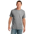 thumbnail image 1 of Camiseta con bolsillo de algod?n Core de Port & Company?. PC54P Puerto & Compa??a PC54P, 1 of 1
