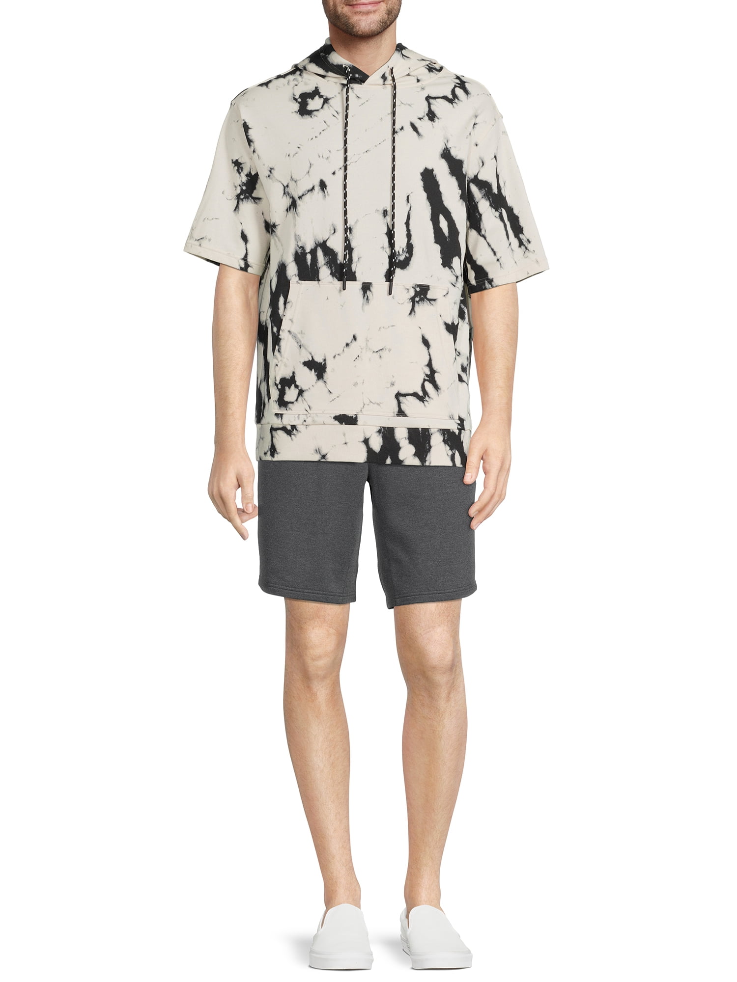 Athletic Works Men's and Big Men's Active French Terry Shorts, Sizes up to 5XL
