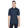 thumbnail image 3 of Harriton Polo Homme 5.6 oz. Easy BlendTM avec Poche, 3 of 4