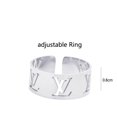 thumbnail image 1 of Anillo de alta calidad de la moda del 316 del acero inoxidable de la venta caliente Gao Jiahui unisex, 1 of 2