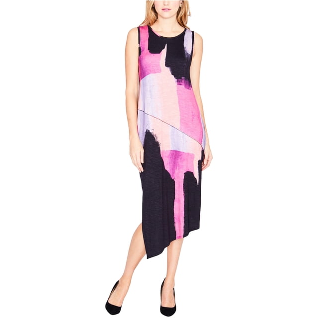 Vestido recto drapeado Rachel Roy para mujer multicolor mediano estilo Shift