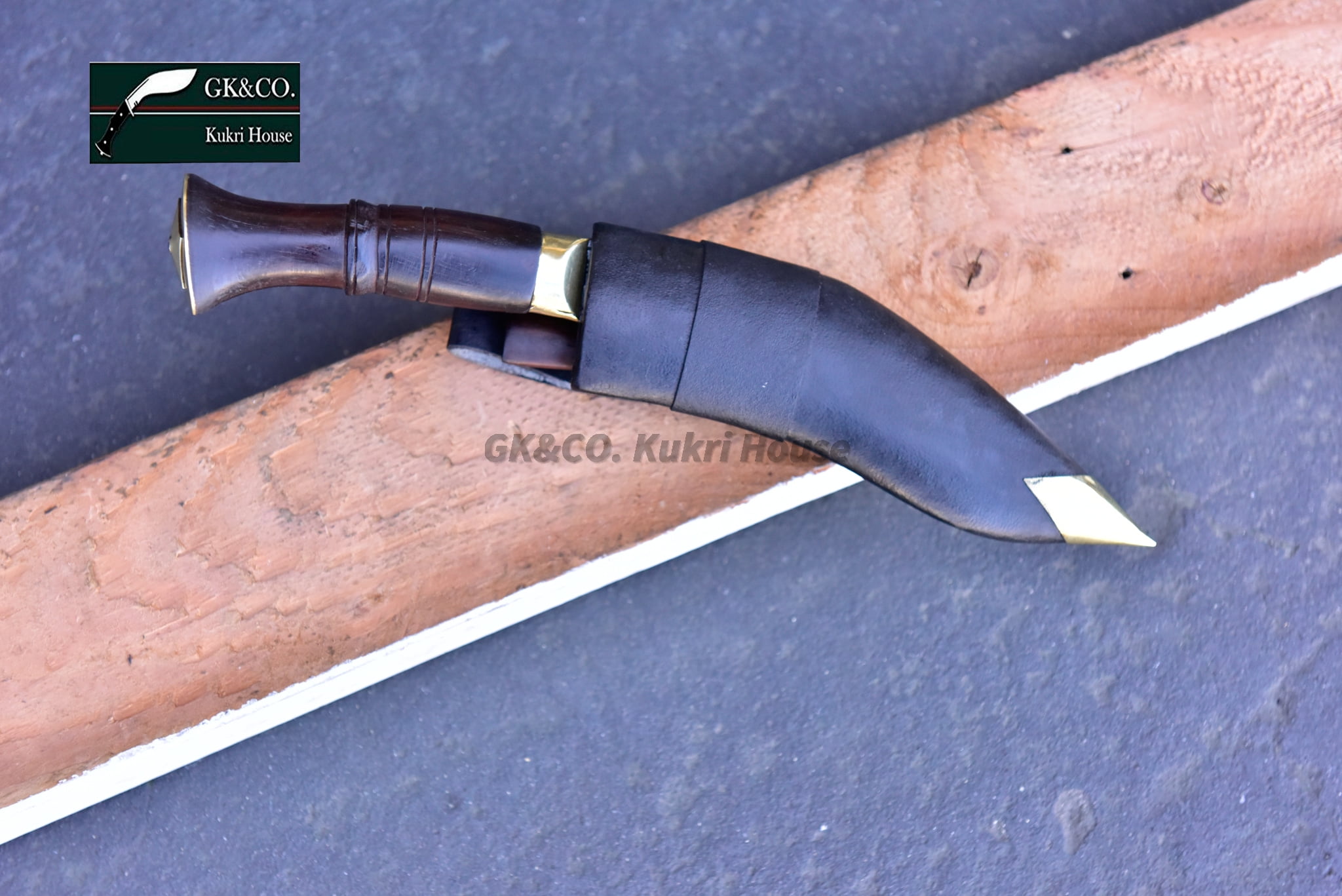 6" Blade Super Mini Jungle Kukri / Khukuri- Kitchen Knife- Handmade in Nepal by GK&CO. Kukri House