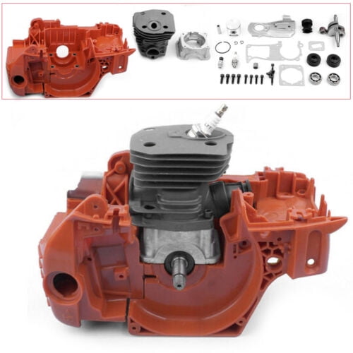 For Husqvarna 350 340 345 Chainsaw 44mm Cylinder Piston Crankshaft Engine Kit