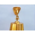 thumbnail image 2 of Hampton Nautical 3xglass-101 Brass Plated Hanging Ship's Bell 9" Nautical Home Decoration, 9 inch, 2 of 5