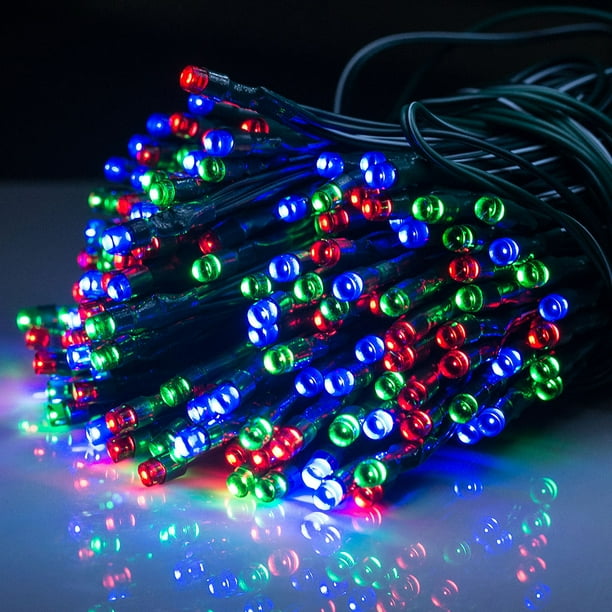 GZYF 12M Multicolor Waterproof 100LED Solar Powered String Fairy