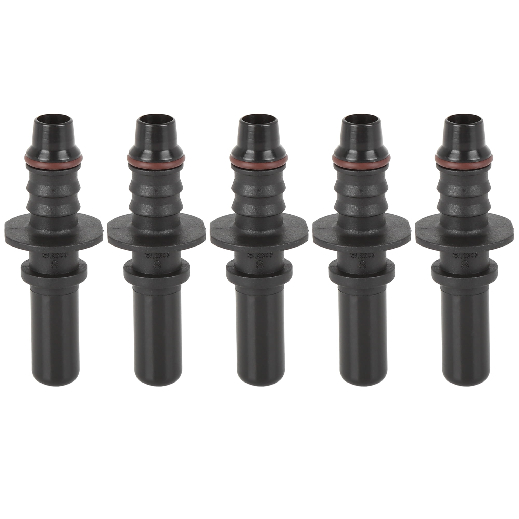 5pcs 9.89mm ID8 Vehicle Fuel Line Hose Pipe Quick Release Male Connect