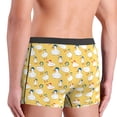thumbnail image 4 of Men's Boxer Briefs, Cartoon Funny Cute Duck with Hat Soft Comfy Mens Underwear Boxer Briefs Breathable With Widen Waist, 4 of 7