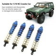 thumbnail image 3 of 4Pcs RC Car ,115mm Aluminum Alloy RC Car Spring Damper For 1/10 RC Crawler Car, 3 of 8
