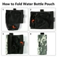thumbnail image 7 of BASSDASH Water Bottle Pouch with Molle Straps Belt Clip Carabiner Foldable Mesh Holder Bag for Travel Fishing Hunting Hiking Outdoor Activities, 7 of 7