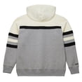 thumbnail image 3 of Men's Mitchell & Ness Cream/Gray Dallas Cowboys Head Coach Vintage Logo Pullover Hoodie, 3 of 6