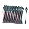 thumbnail image 1 of TISHITA 1/87 Scale Post Light DIY Accs Miniature Outdoor Lighting for Window Display 30pcs, 1 of 8
