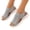 Gray, variant on KEVCHE Womens Slip in Sandals, Comfortable Orthopedic Sandals with Arch Support , Walking Sport Athletic Sandals ,Open Toe Slip On Plantar Fasciitis Platform Dress Sandal