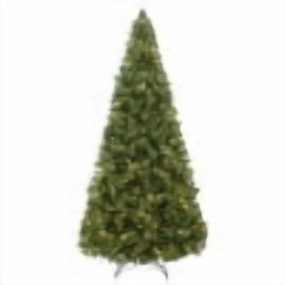 Puleo International 9' Pre-Lit Ontario Spruce Artificial Christmas Tree with LED Lights