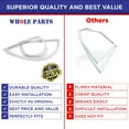 thumbnail image 6 of Whole Parts Refrigerator French Door Gasket Assembly (Gray Color) Part# DA97-13015C - Replacement and Compatible with Some Samsung Refrigerators or Freezers, 6 of 8