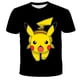 thumbnail image 2 of Camiseta con estampado 3D de Pokémon para niño y niña, ropa informal de Pikachu de dibujos animados, a la moda, de 3 a 14 años, novedad de verano qym unisex, 2 of 2