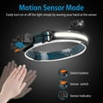 thumbnail image 5 of iMounTEK Motion Sensor LED Headlamp Rechargeable, 270° Illumination Headlight for Fishing Running Camping Hiking, 5 of 7
