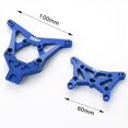 thumbnail image 2 of mmirethe Aluminum Alloy Durable Front Rear Shock Tower For 1/10 LOSI 22S Crawler Dark Blue, 2 of 5