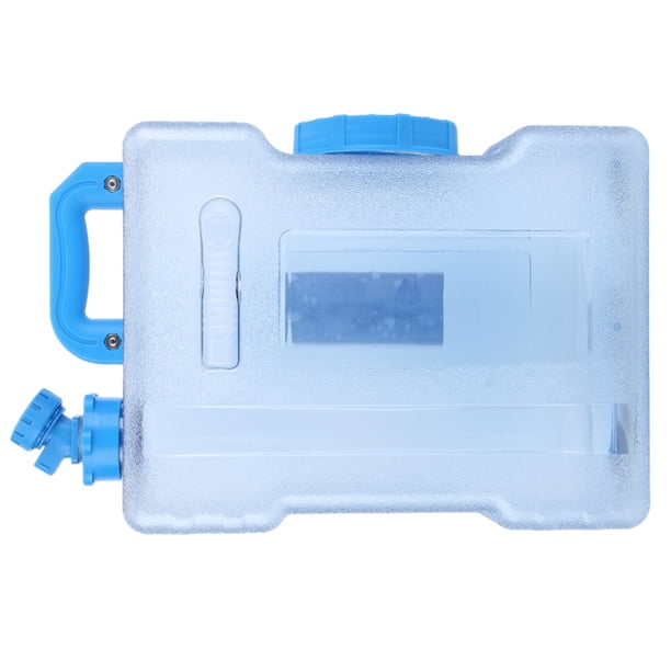 Cubo de agua portátil para exteriores, contenedor de agua con grifo sin fugas, gran capacidad para cocina de acampada, Picnic y senderismo, 6/8/13/18L