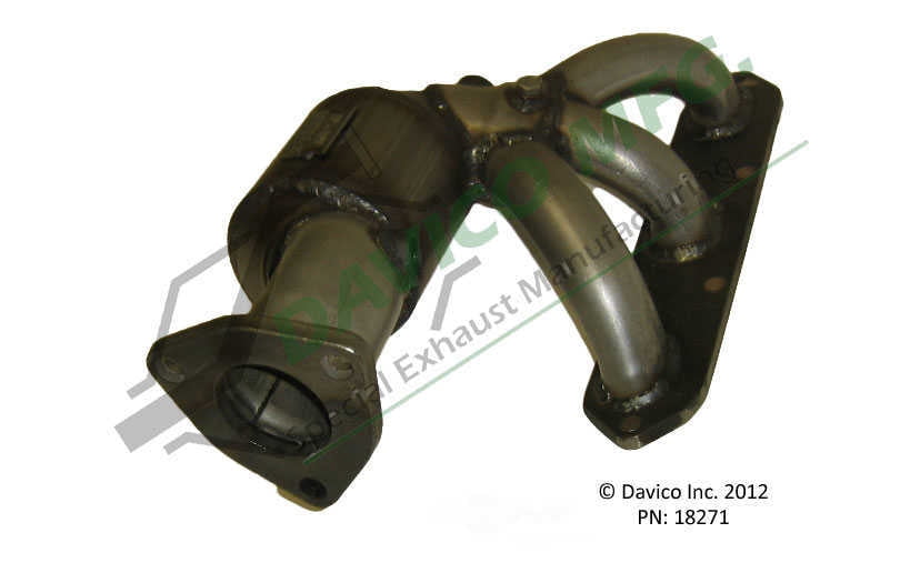 Davico Mfg 18271 Direct-Fit Catalytic Converter - Manifold