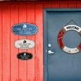 thumbnail image 4 of Victorian Plus Sail Away Spa – Nautical Wellness Wall or Door Sign (Black Steel) - Medium, 4 of 6