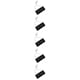 thumbnail image 2 of Advancent Wedding Party Rectangle Wood Blank Plaque with Home Blackboard Board Hanging Office Message Label Chalkboard Rope Mini Type2, 2 of 6