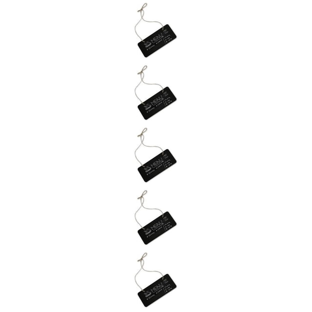 Mini Tablero de Mensajes Inteprter de Pizarra Rectangular para Home Bar Coffee Shop CBP002851
